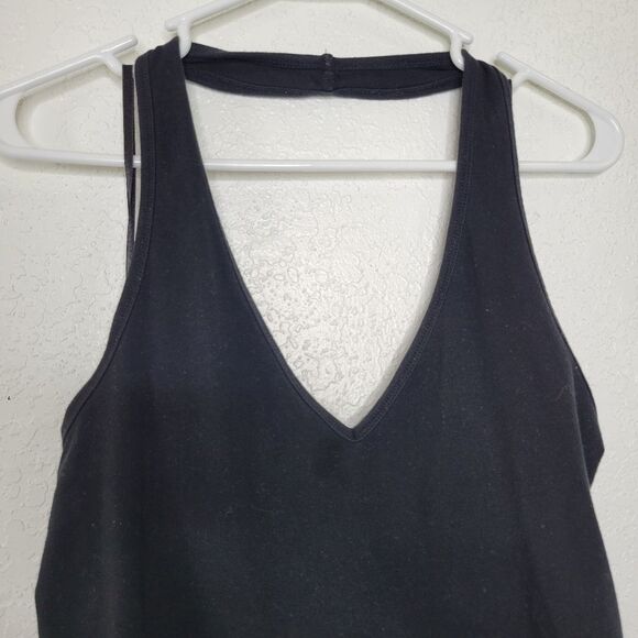 Torrid Size 3X Black Foxy V-Neck Halter Fitted Sleeveless Tank Top - Picture 5 of 8